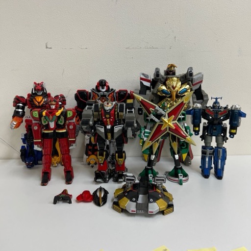 バンダイ 星獣戦隊ギンガマン DX 超合金 獣空合体ギガフェニックス 他 戦隊ロボ まとめて